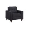 Orisfur. Sofa Set Morden Style Couch Furniture Upholstered Armchair, Loveseat and Three Seat for Home or Office (Armchair) YJ(D0102HH79Z2)