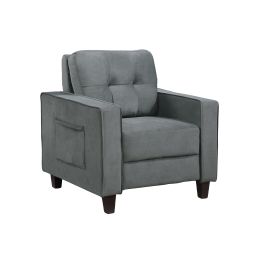 Orisfur. Sofa Set Morden Style Couch Furniture Upholstered Armchair, Loveseat and Three Seat for Home or Office (1-seat) YJ(D0102HH79Z6)