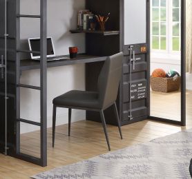 Cargo Chair, Gunmetal Finish(D0102HH7RS6)