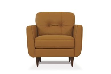 Radwan Chair, Camel Leather YJ(D0102HH7RTP)