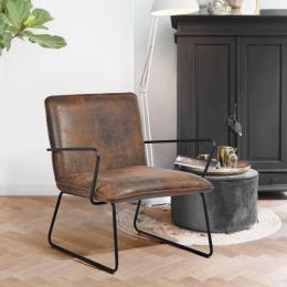 29.1 inches Faux Leather Wide Armchair(D0102HPYJ8Y)