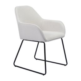 Upholstered Arm Chair/Dinning Chair(D0102HPYL2W)
