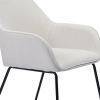 Upholstered Arm Chair/Dinning Chair(D0102HPYL2W)