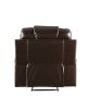 Braylon Recliner (Motion), Brown PU(D0102HH7E7J)