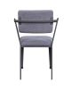 Cargo Chair, Gray Fabric & Gunmetal(D0102HH7RAP)