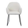 Upholstered Arm Chair/Dinning Chair(D0102HPYL2W)