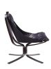 Carney Accent Chair, Vintage Blue Top Grain Leather(D0102HH7EYP)