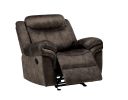 Zubaida Glider Recliner, 2-Tone Chocolate Velvet YJ(D0102HH7RUT)