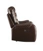 Braylon Recliner (Motion), Brown PU(D0102HH7E7J)