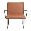 29.1 inches Faux Leather Wide Armchair(D0102HPYJ8G)
