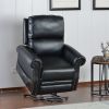 Orisfur. Power Lift Recliner Chair PU Leather Heavy Duty Reclining Mechanism Living Room Furniture with Remote Control(D0102HEBRJ7)