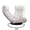 Single sofa reclining chair Japanese chair lazy sofa tatami balcony reclining chair leisure sofa adjustable chair(D0102HEC4FG)