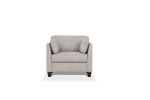 Matias Chair, Dusty White Leather(D0102HH7RU6)