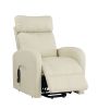 Ricardo Recliner w/Power Lift, Beige PU(D0102HH7EQ2)
