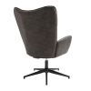 27.2 inches Wide Tufted Swivel Armchair(D0102HPYLJY)