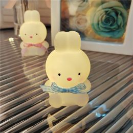 Cartoon Luminous Night Market Stall Led Small Night Lamp Christmas Gift (Option: Kktu Small Size Blue)