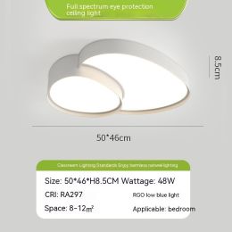 Simple Modern Whole House Lamps (Option: Double Head-Xiaomi Remote Control)