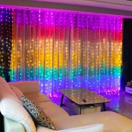 Programmable Magic Curtain Light Controlled By APP (Option: APP Magic-3X3M-EU)